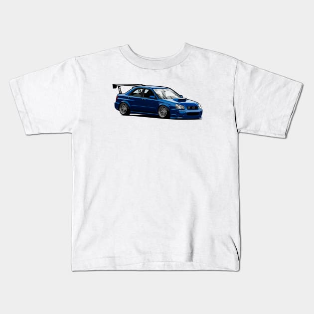 Subie Kids T-Shirt by icemanmsc